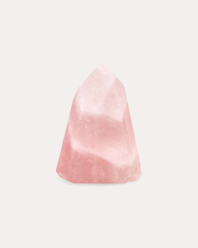 Candy Floss Rose Quartz Tower - 28
