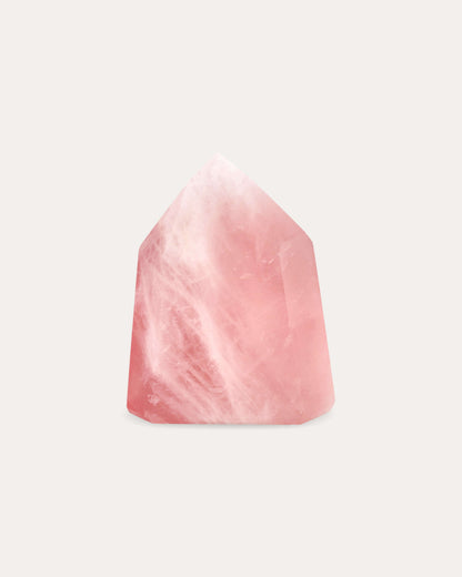 Candy Floss Rose Quartz Tower - 88