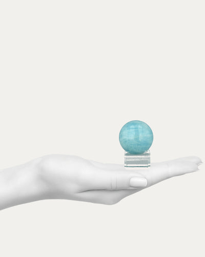 Aquamarine Sphere - 55
