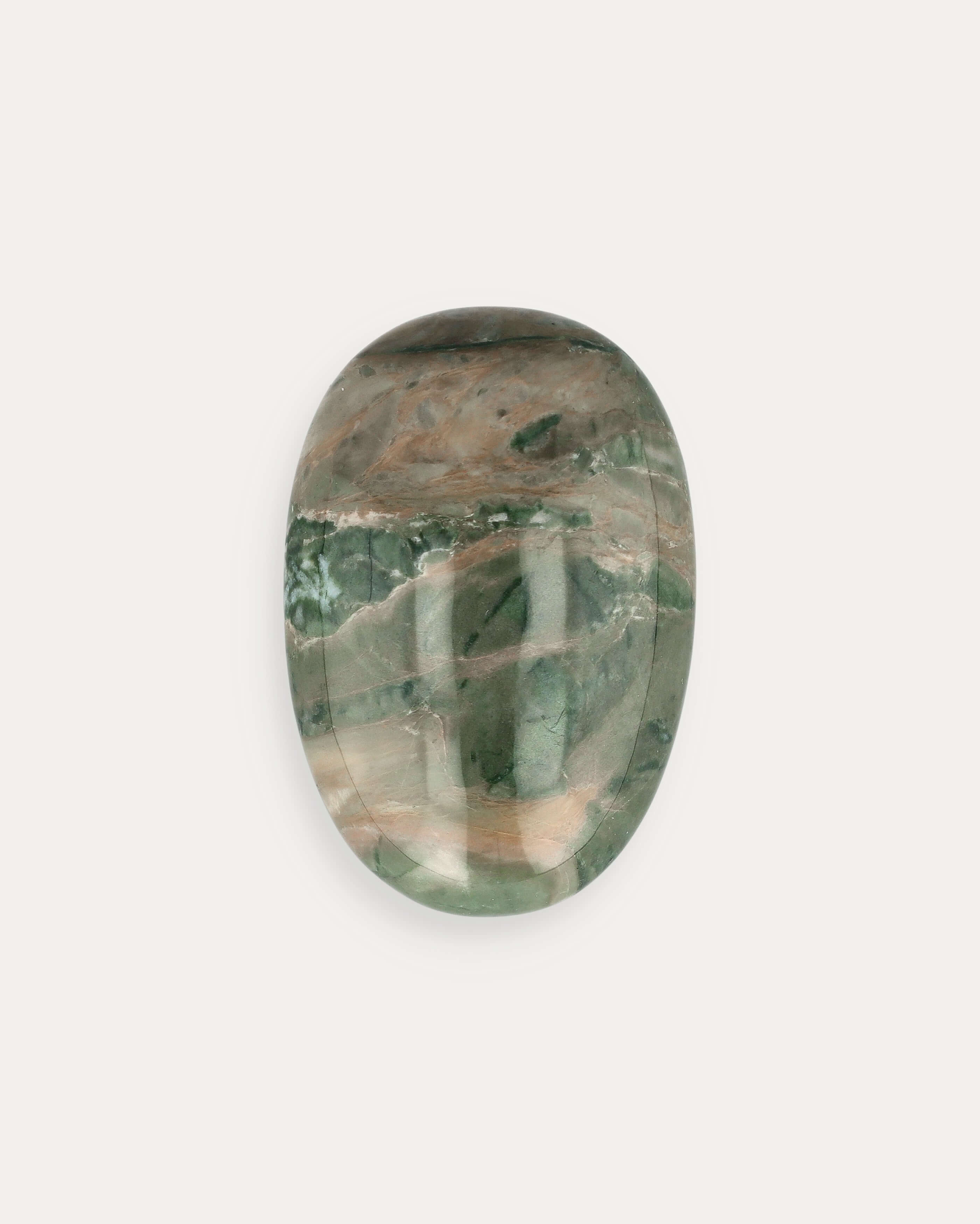 Nine Dragon Jade Palm Stone