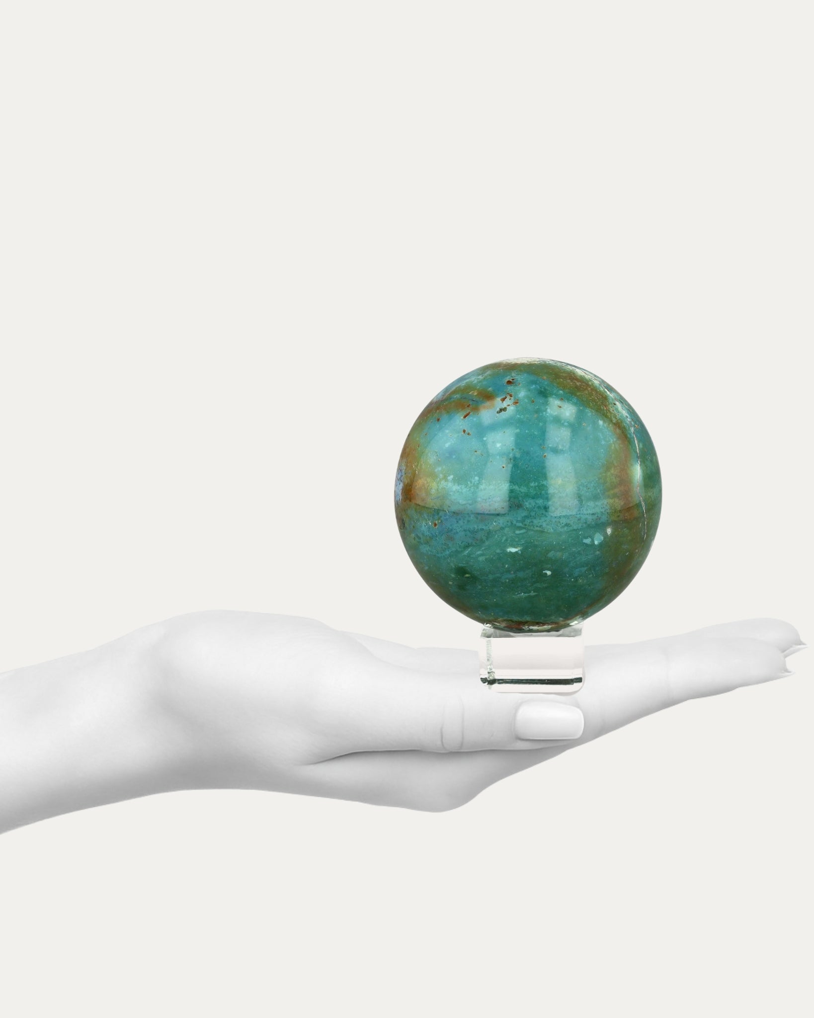 Sea Jasper Sphere - 53