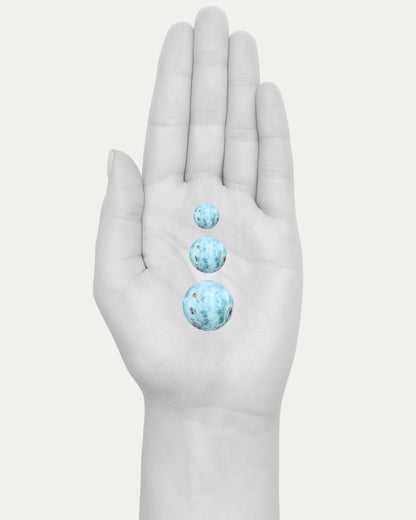 Larimar Sphere