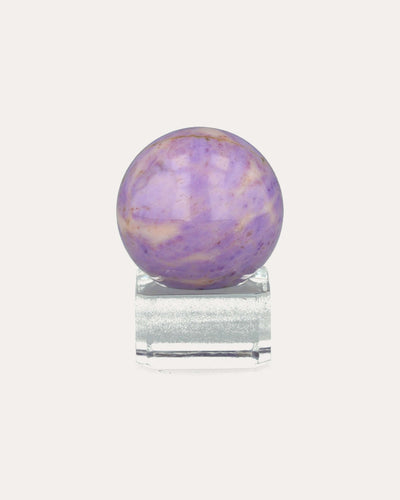 Purple Jade Sphere