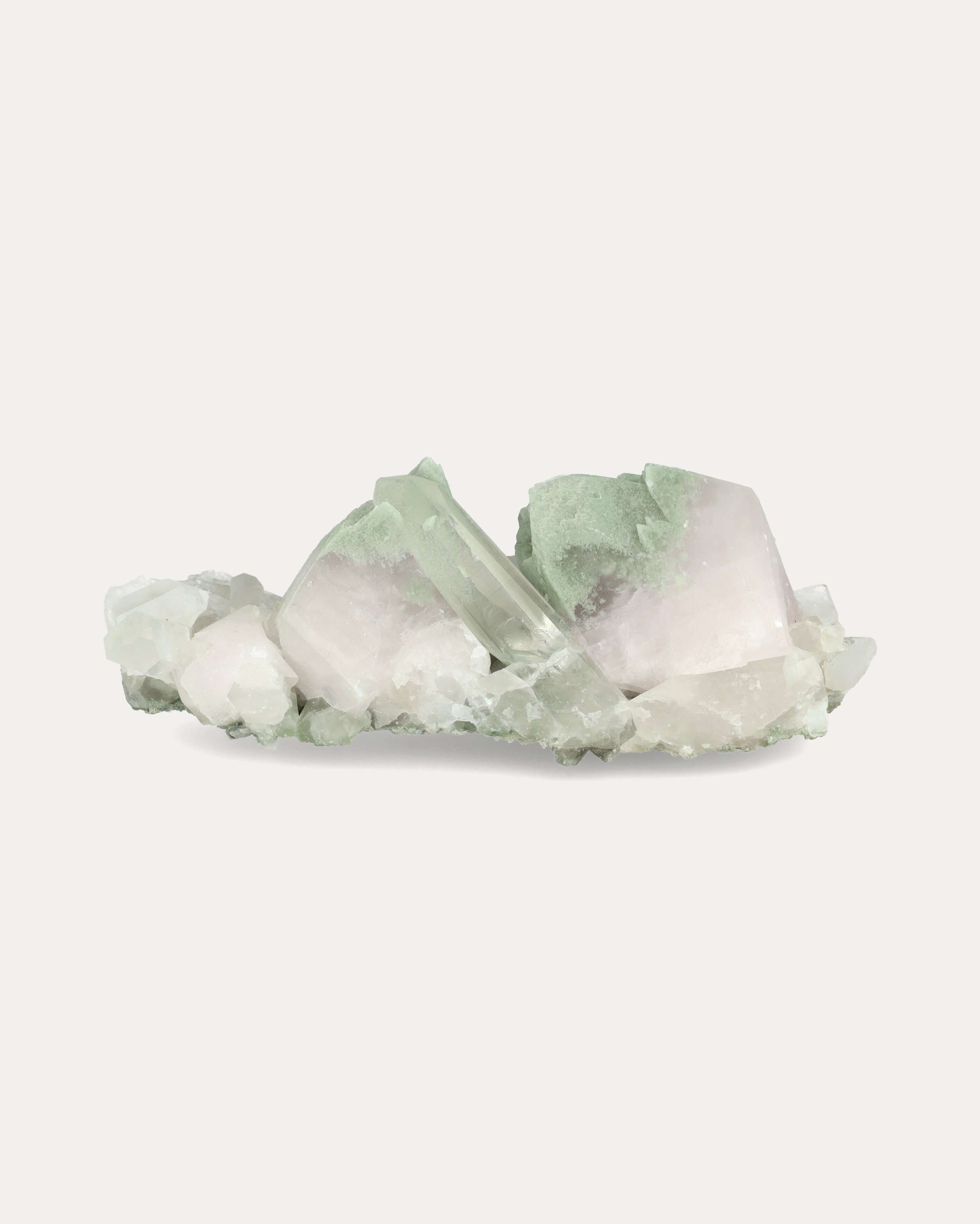 Lilac Calcite with Quartz - 163