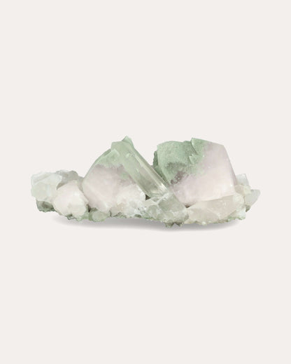 Lilac Calcite with Quartz - 163