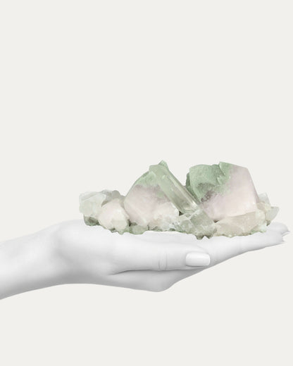 Lilac Calcite with Quartz - 163