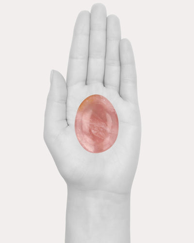 Rose Quartz Palm Stones