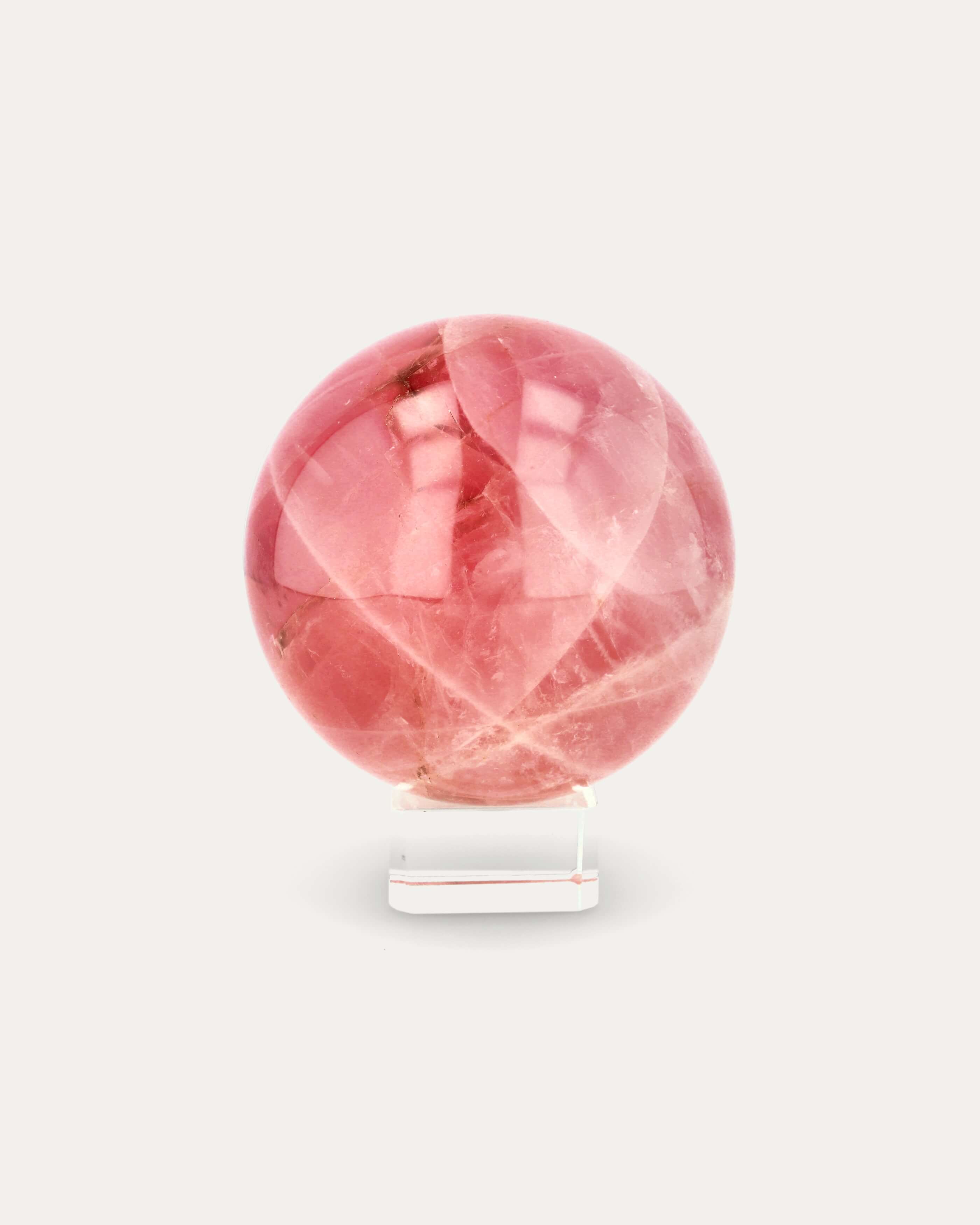 Rose Quartz Sphere - 75