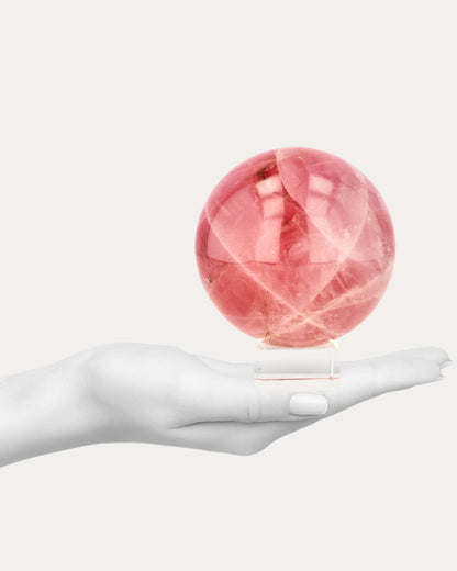 Rose Quartz Sphere - 75