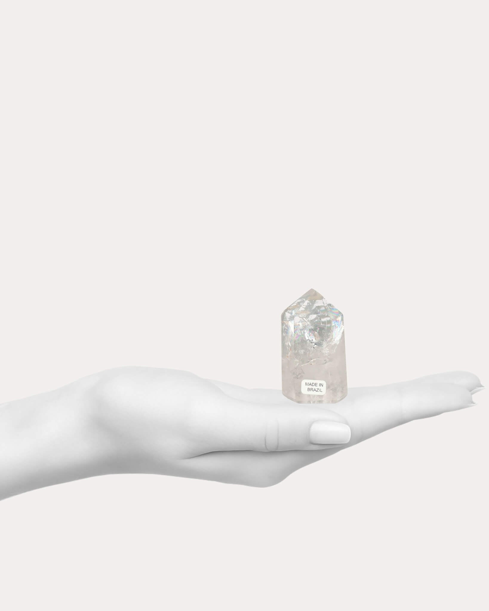 Clear Quartz Tower - 30