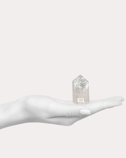 Clear Quartz Tower - 30