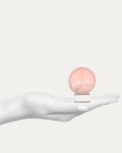 Pink Austrailian Opal Sphere - 66