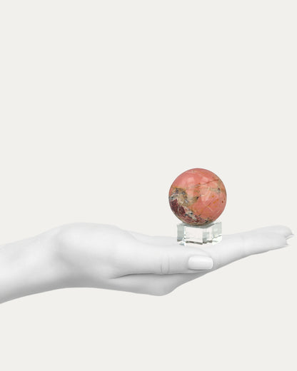 Pink Austrailian Opal Sphere - 50