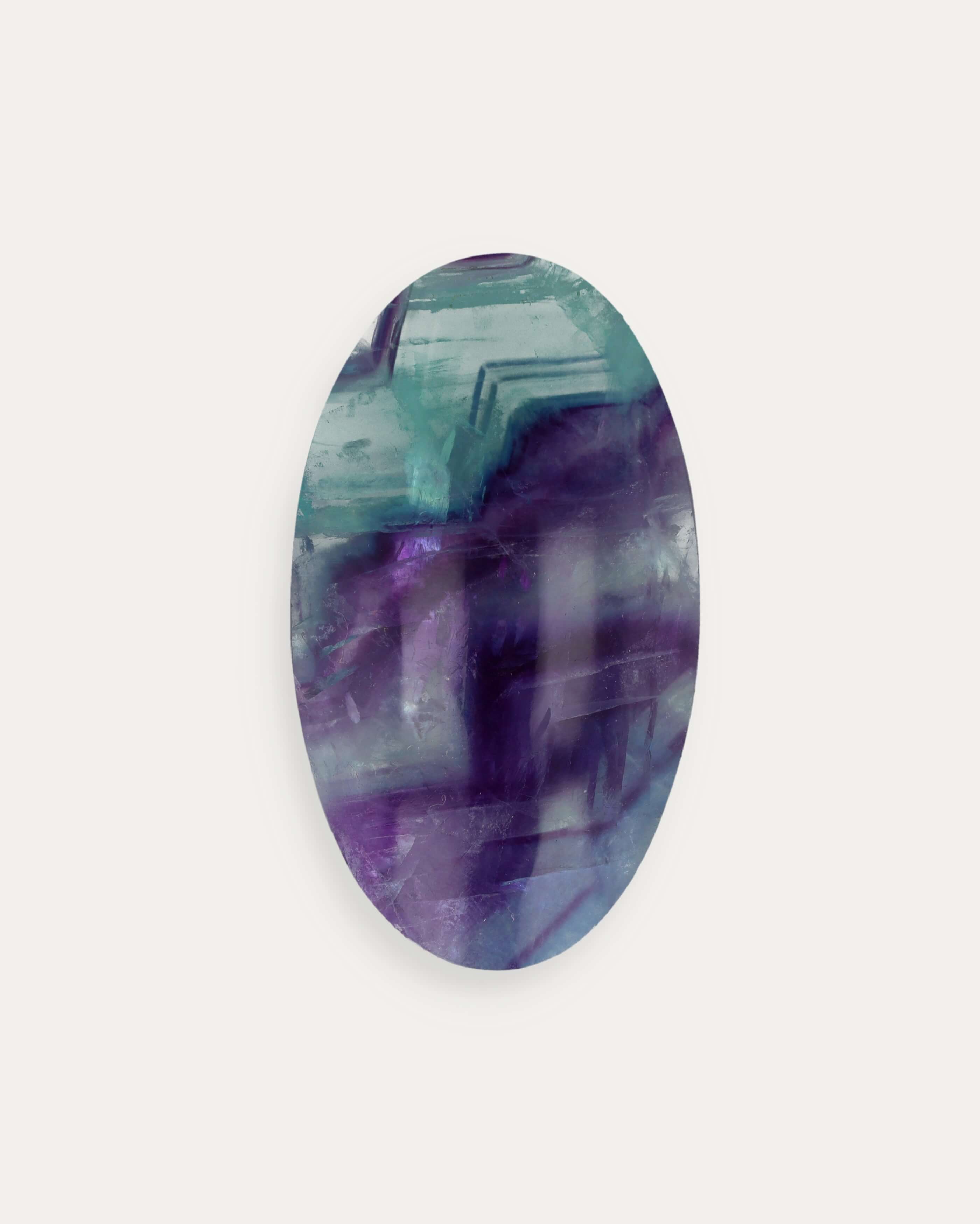 Fluorite Palm Stone