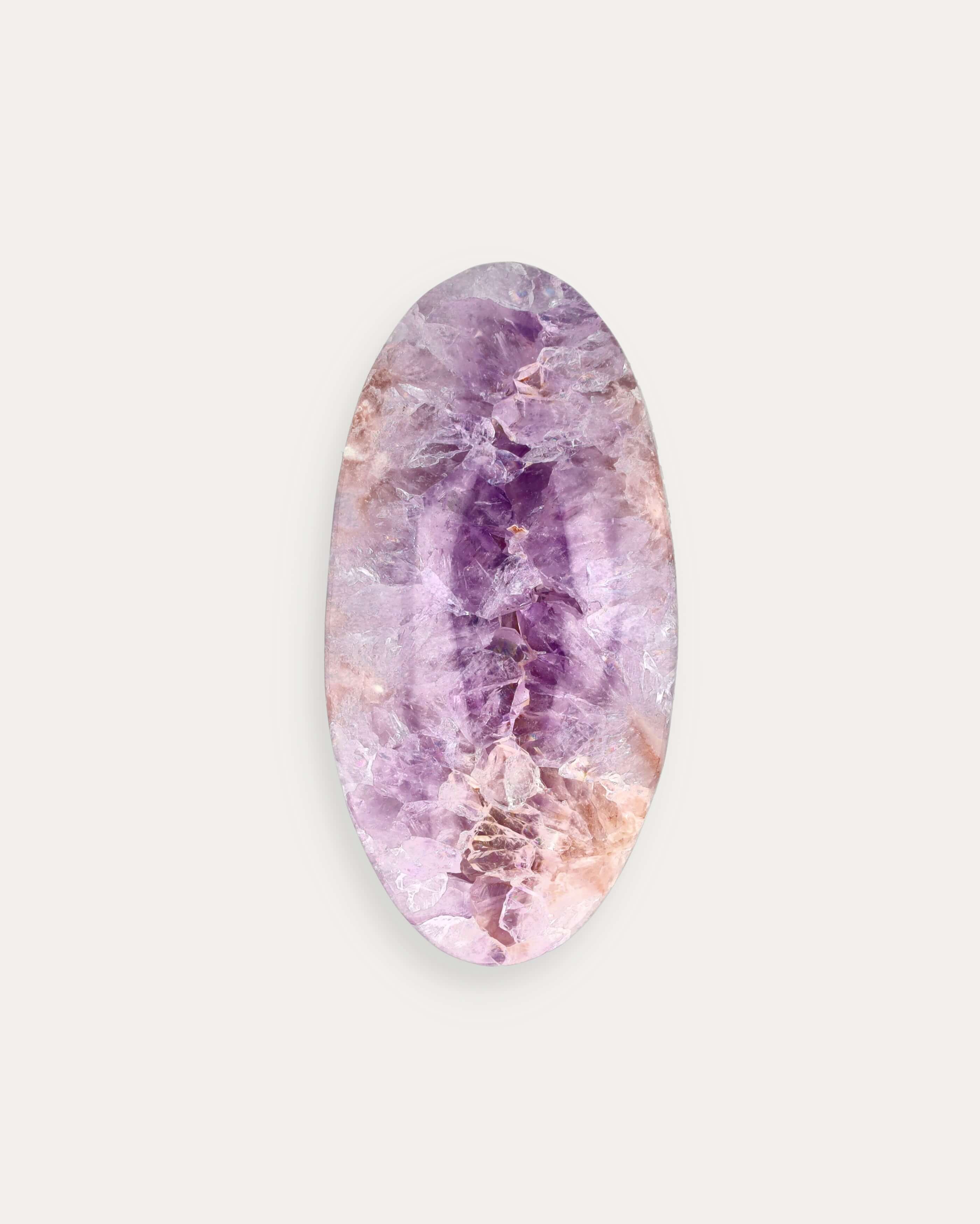 Amethyst Flower Agate Palm - 25B