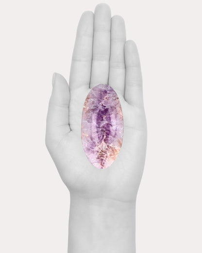 Amethyst Flower Agate Palm - 25B