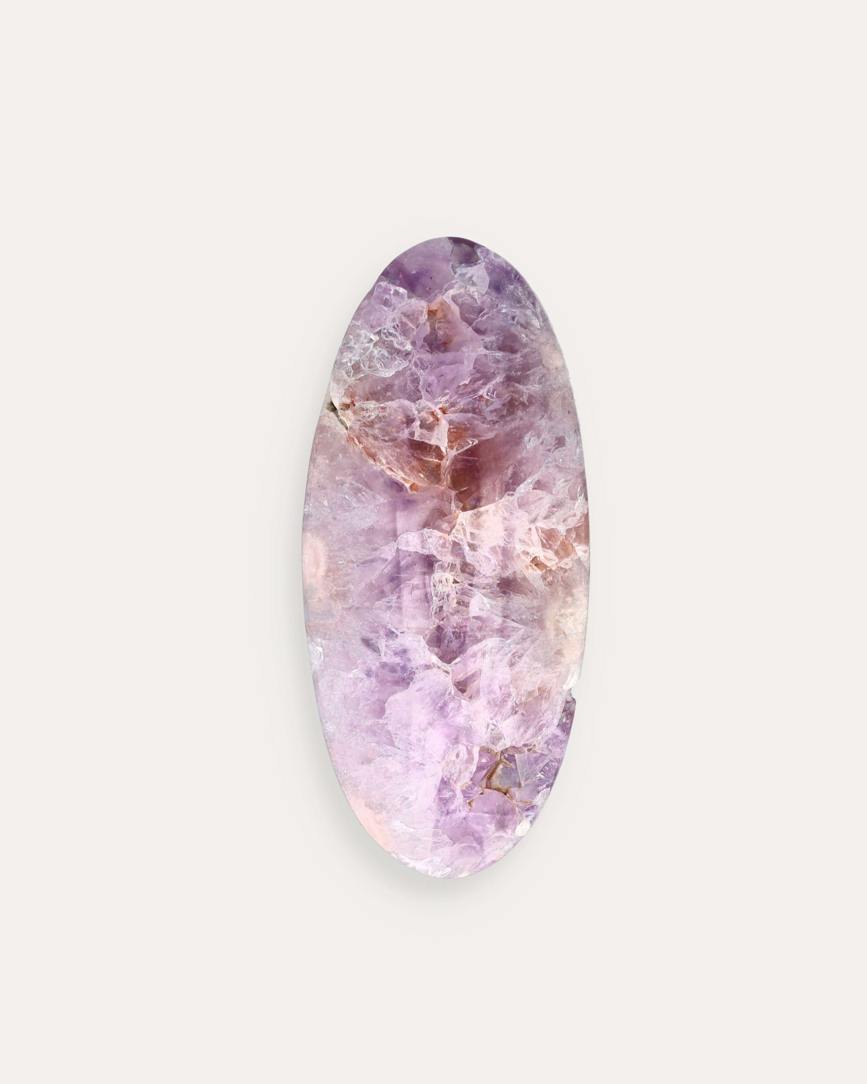 Amethyst Flower Agate Palm - 25F