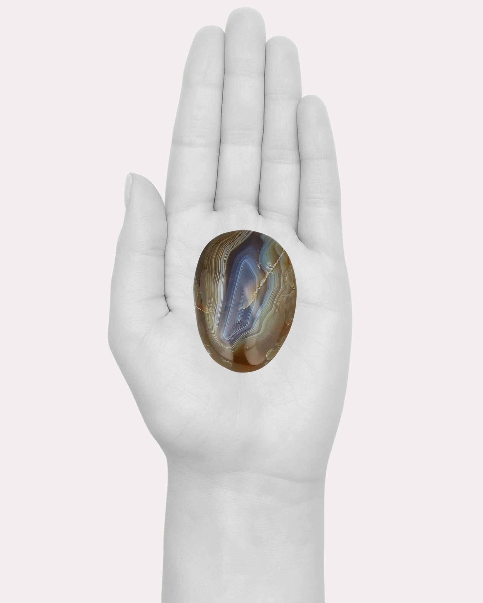 Agate Palm Stone - 8G