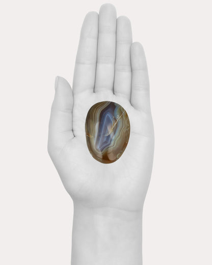 Agate Palm Stone - 8G
