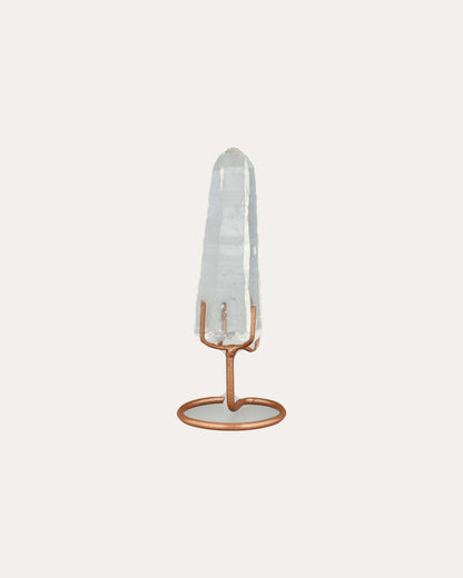 Lemurian Quartz on Stand - 32