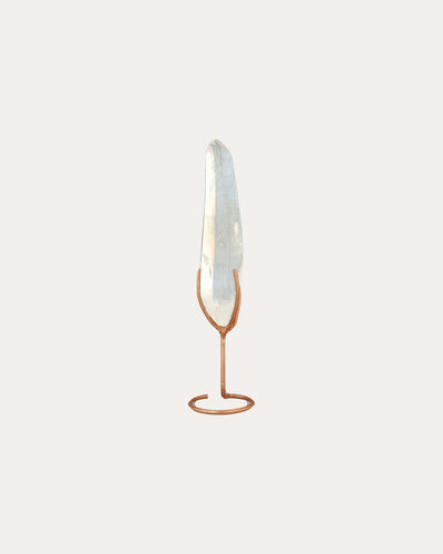 Lemurian Quartz on Stand - 41