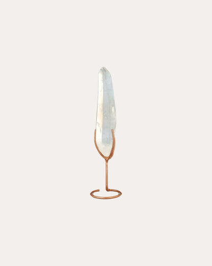 Lemurian Quartz on Stand - 41