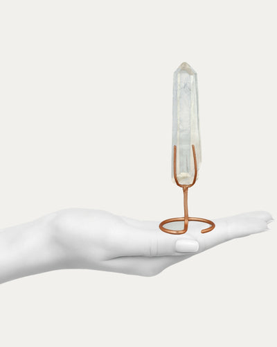 Lemurian Quartz on Stand - 27