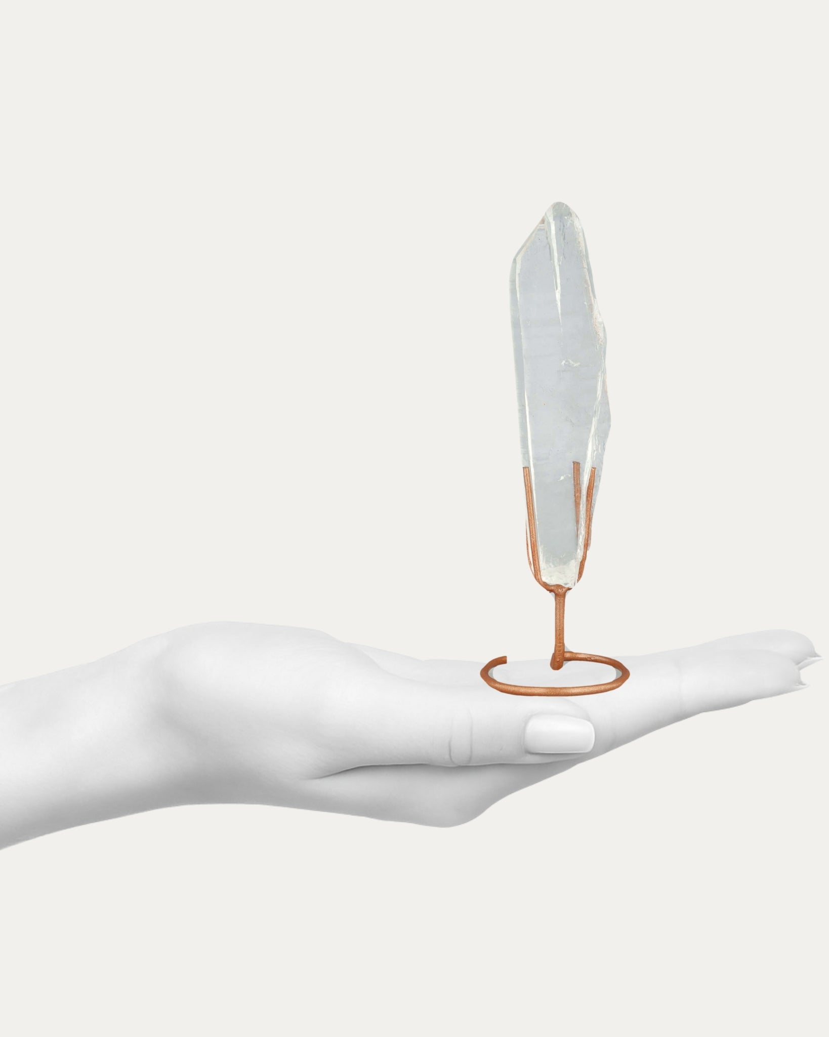 Lemurian Quartz on Stand - 28