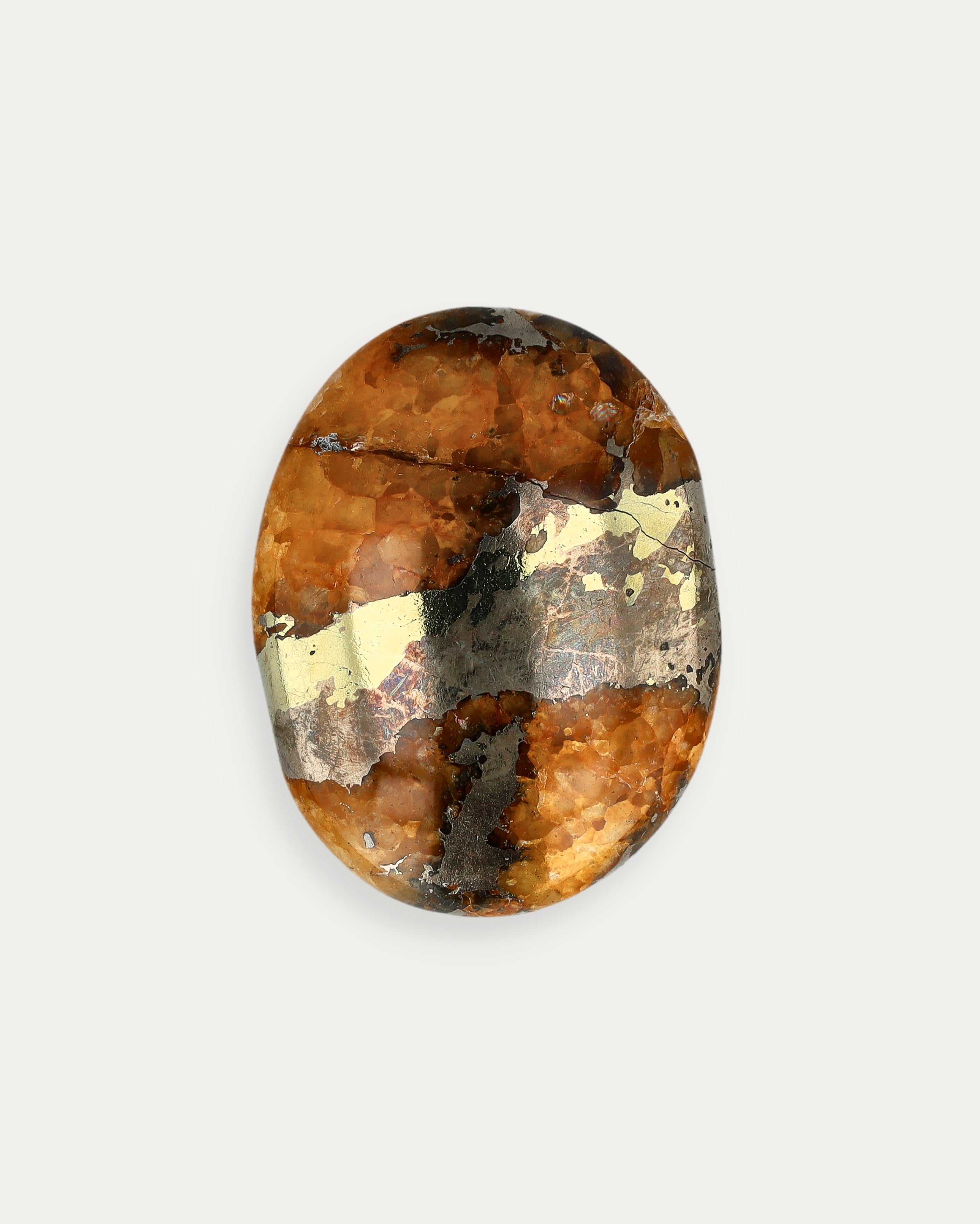Golden Healer & Pyrite Palm Stone