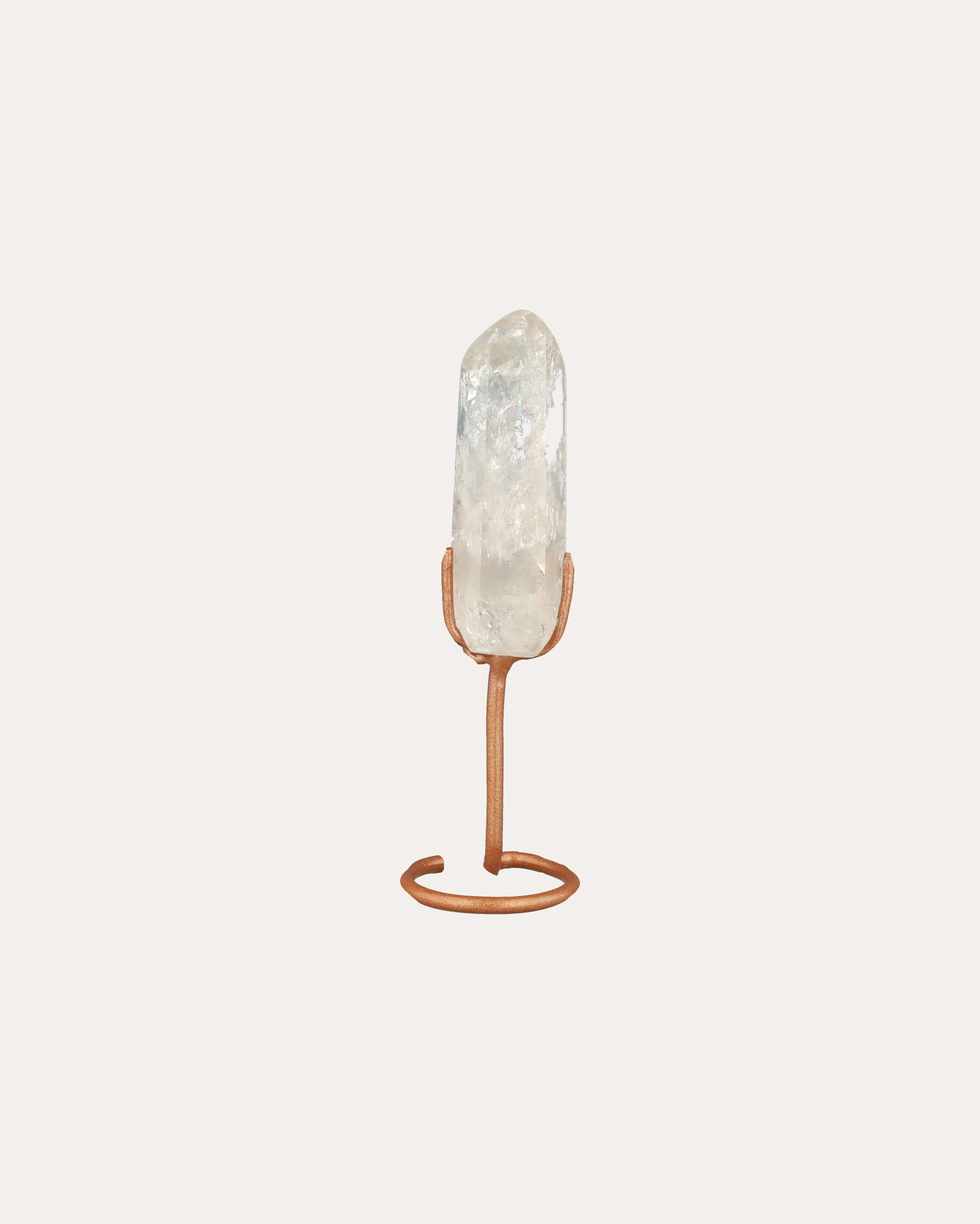 Lemurian Quartz on Stand - 23