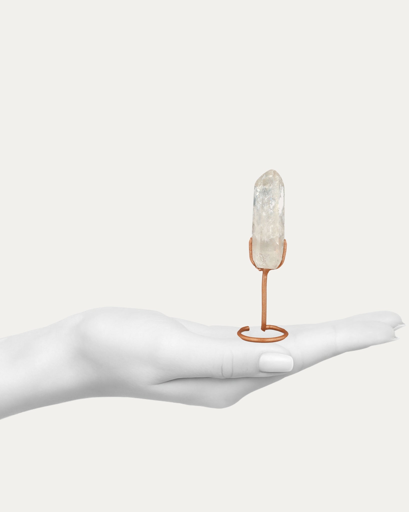 Lemurian Quartz on Stand - 23