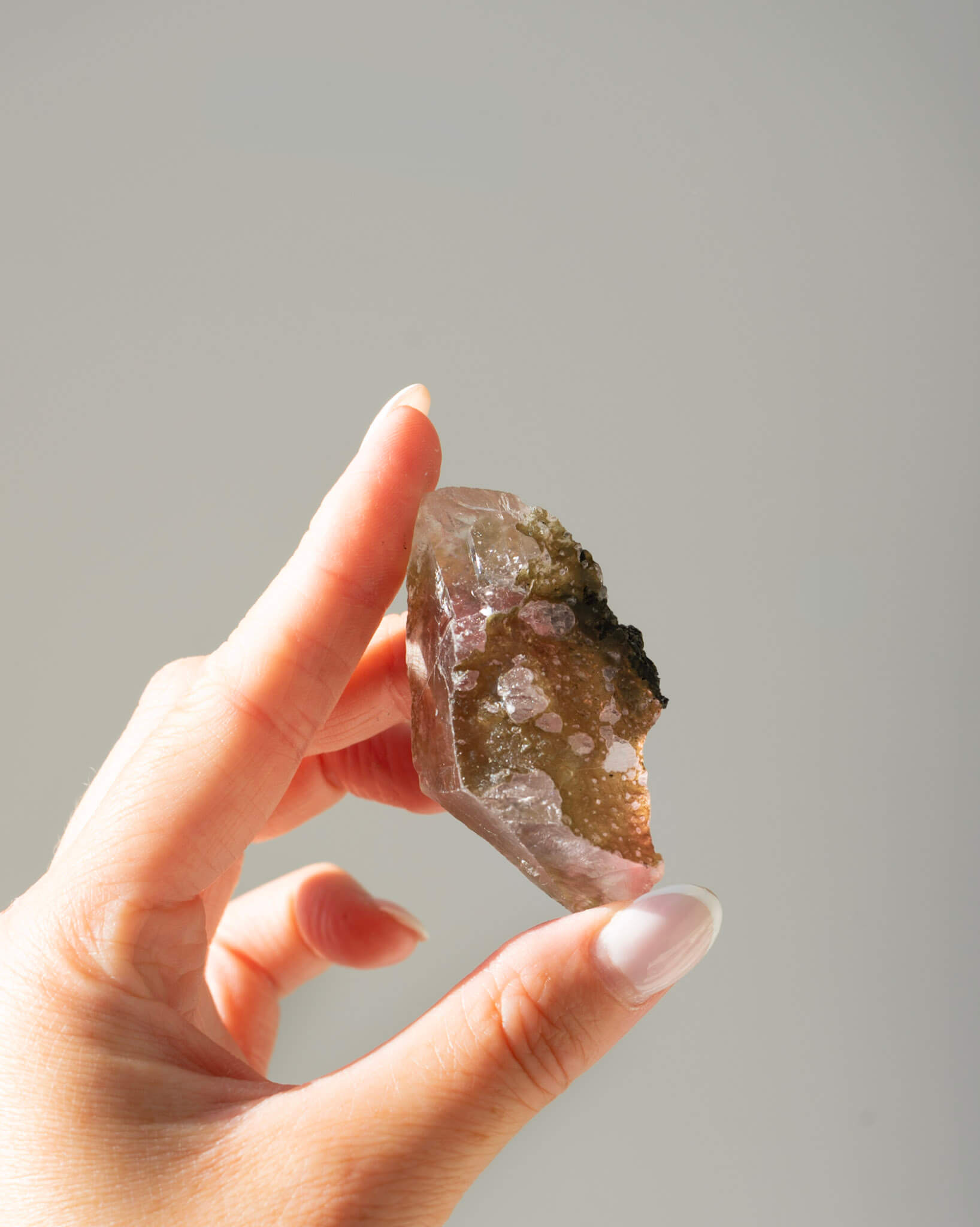 Moldy Rasberry Calcite - 21A