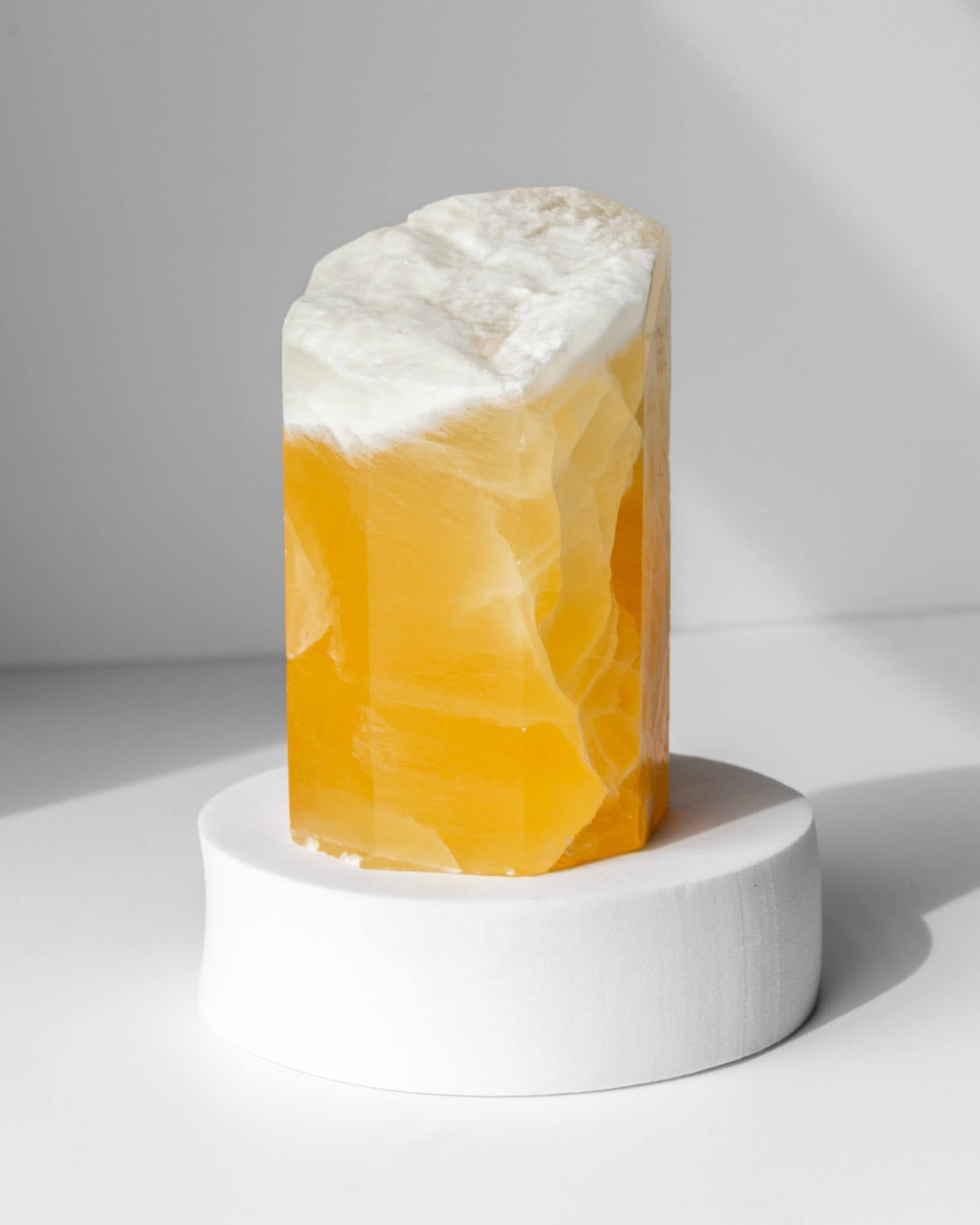 Orange Calcite Freeform Healing Crystal