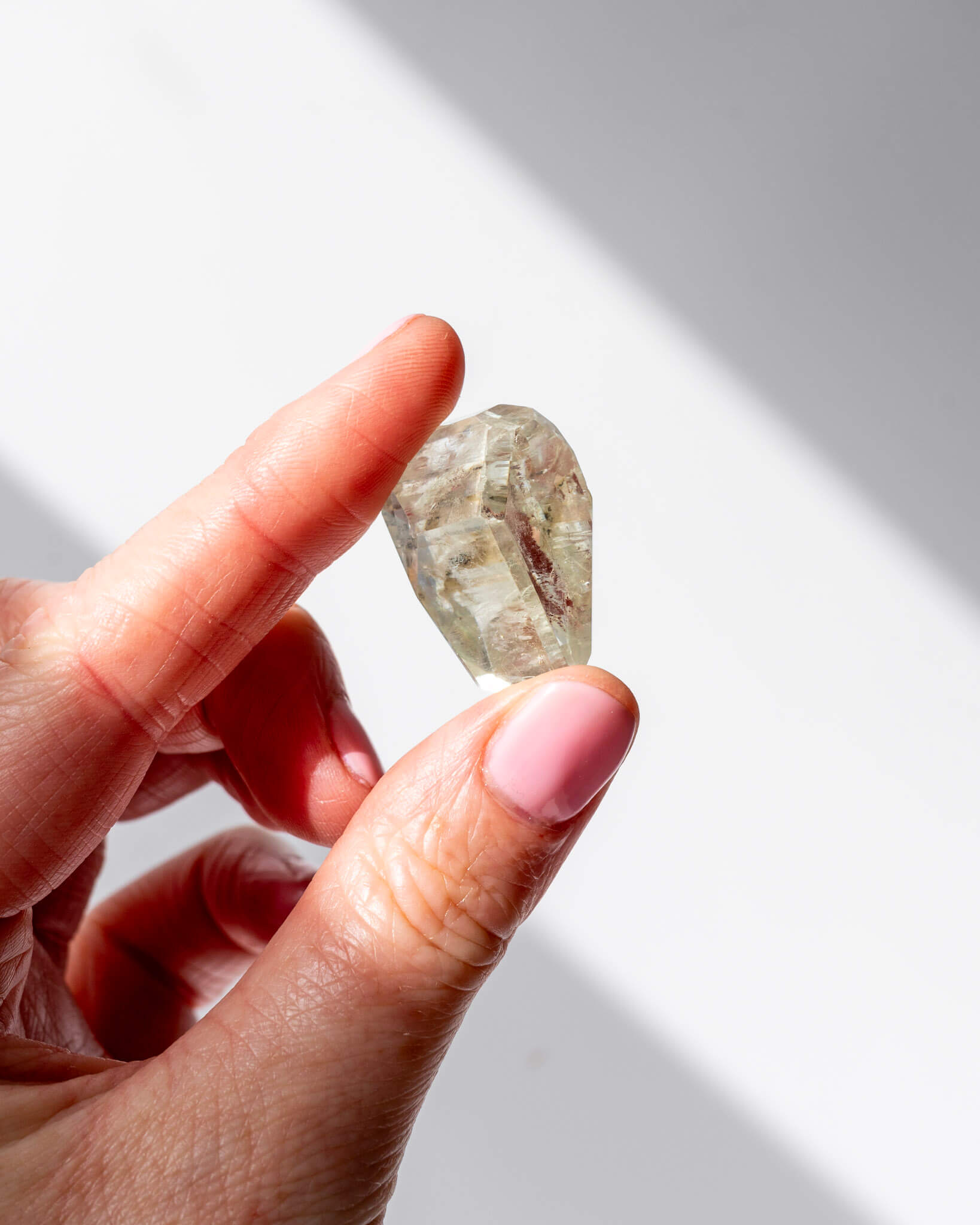 Faceted Kunzite Healing Crystal