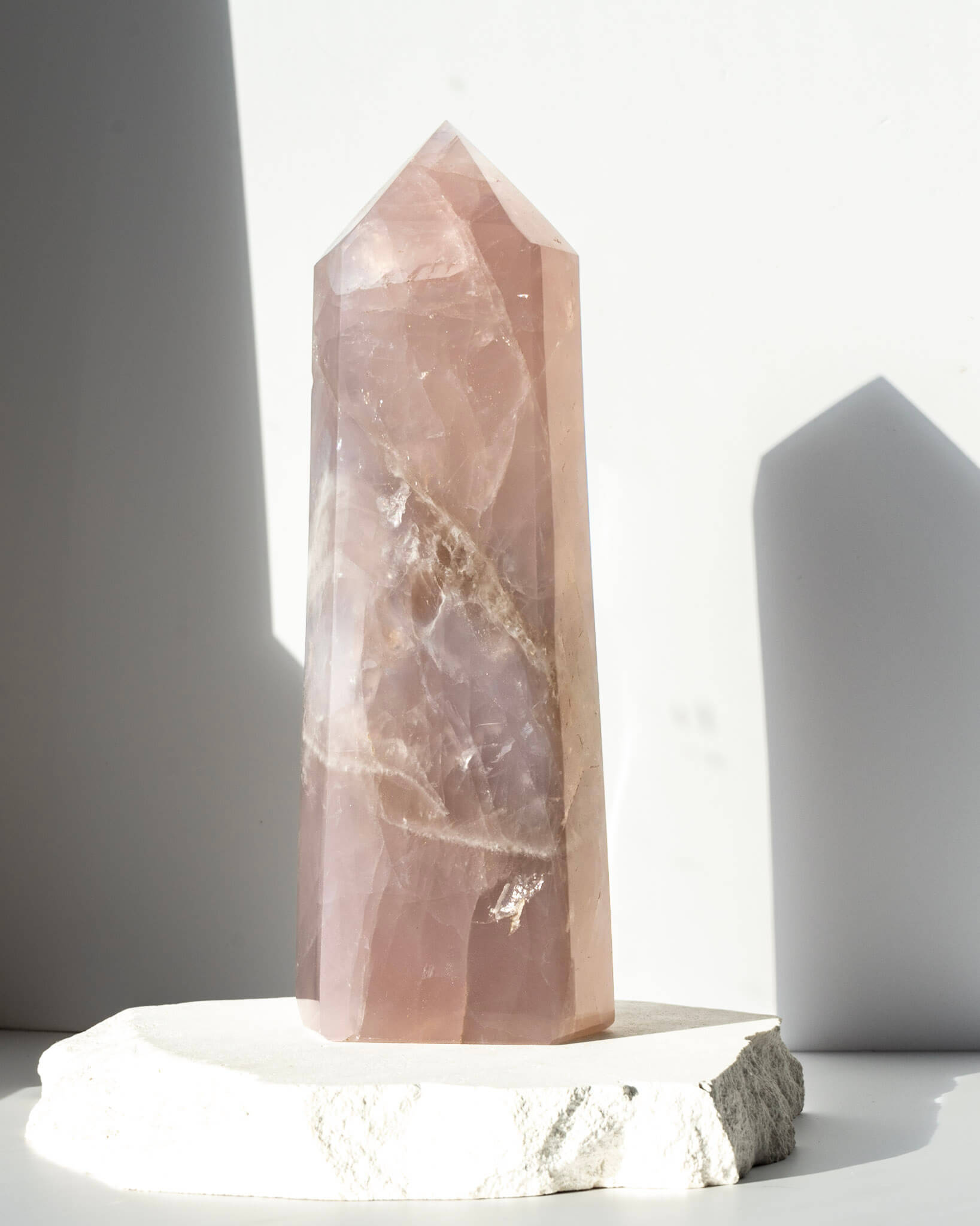 Blue Rose Quartz Tower - 535