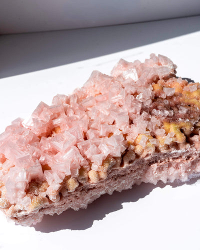 Extra Large Pink Halite Cluster - 333