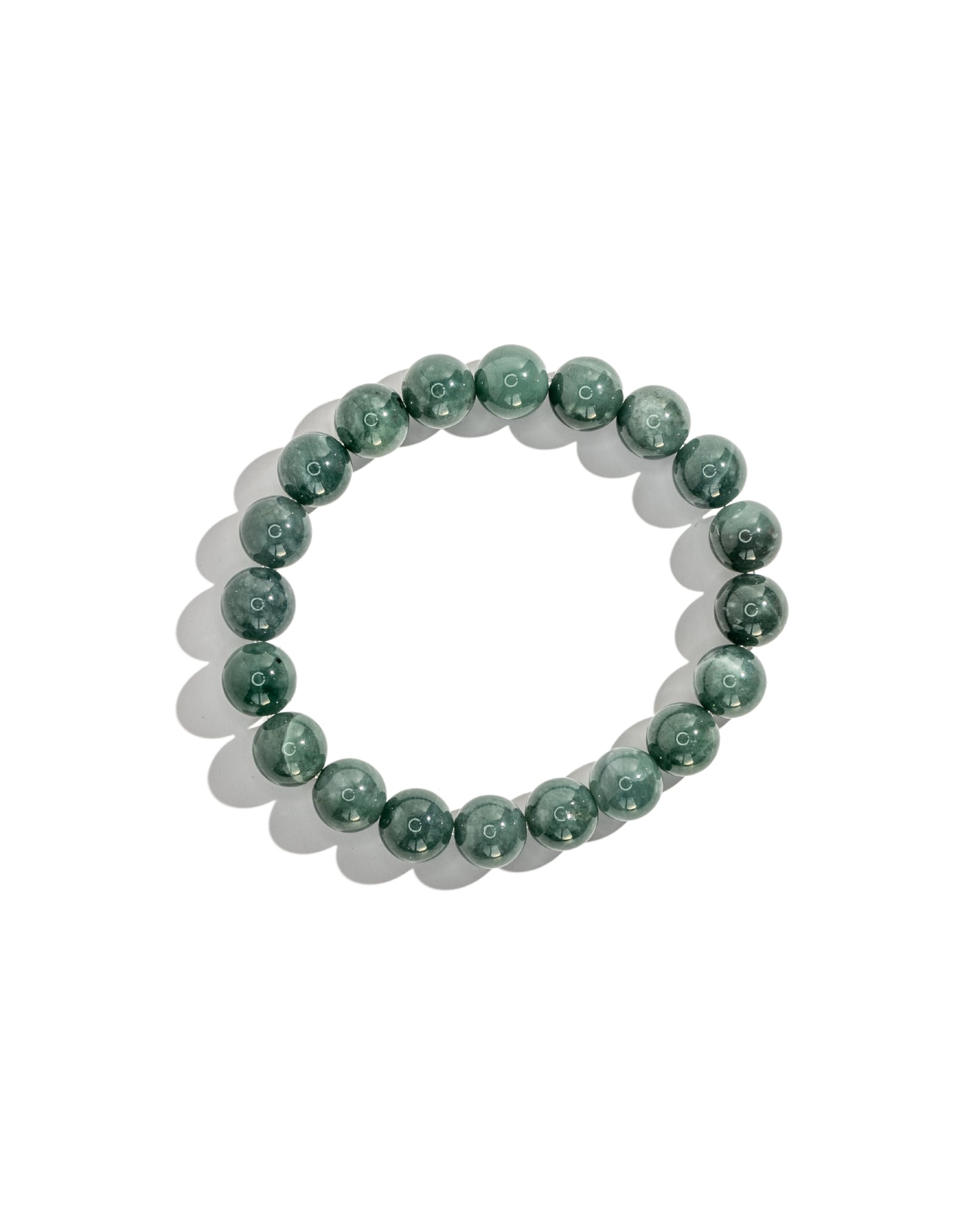 Guatemala Blue Water Jade Crystal Bracelet