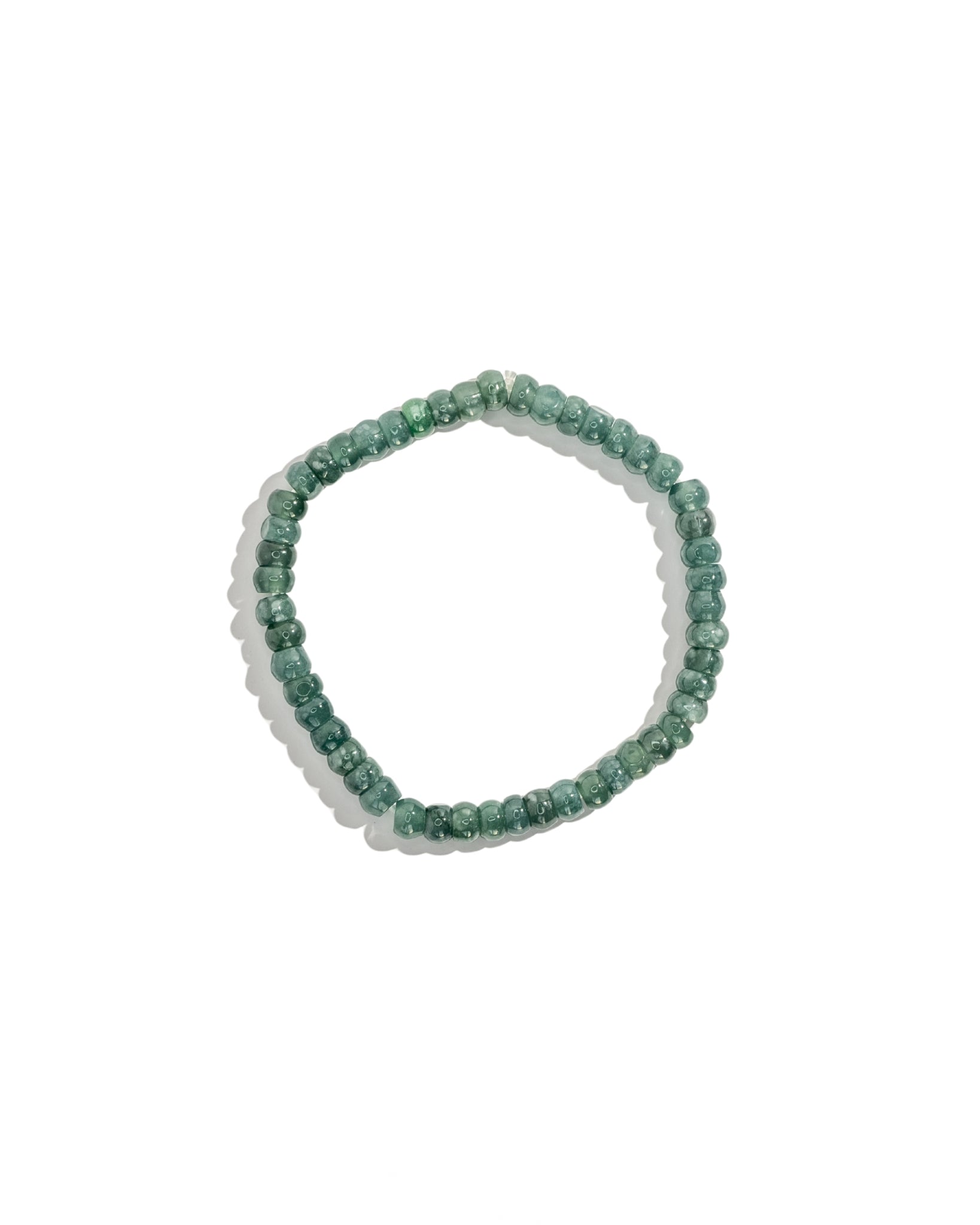 Guatemala Jade Crystal 3mm Bracelet