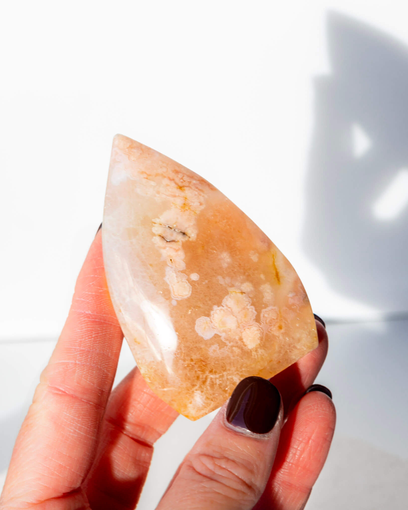 Flower agate Flame - 23B