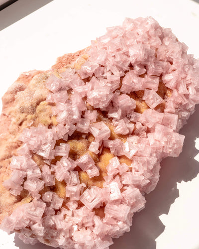 Extra Large Pink Halite Cluster - 370