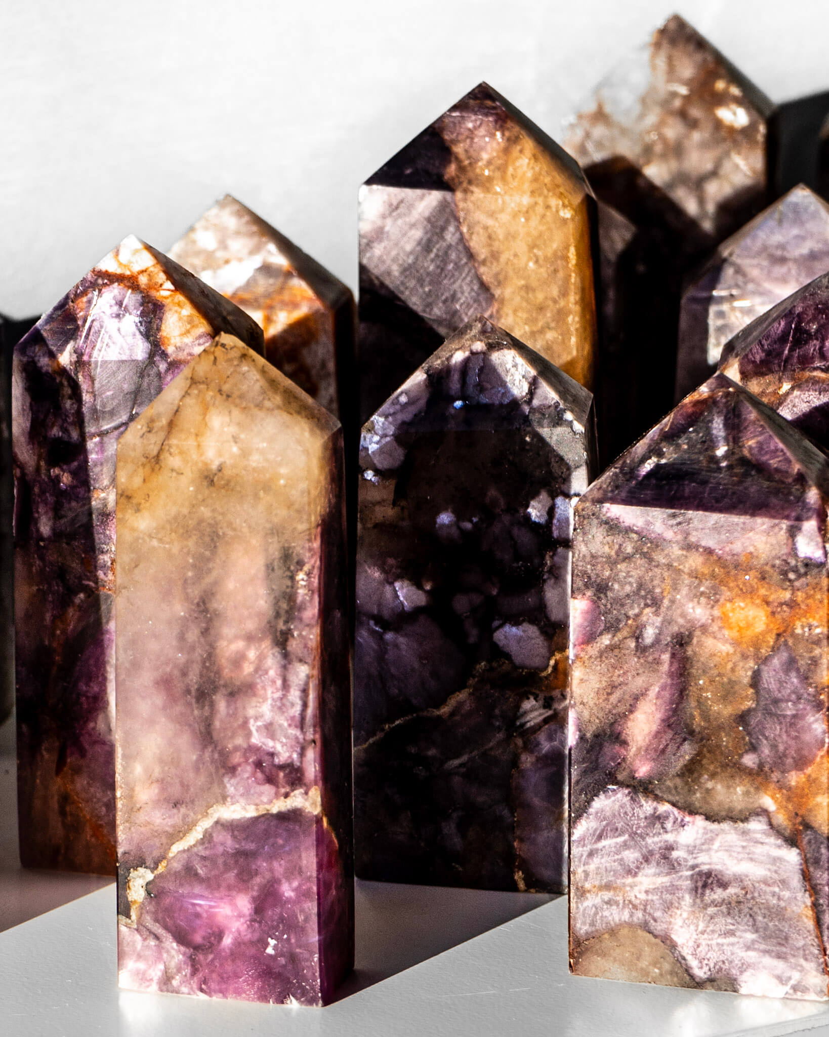 Lepidolite Crystal Tower
