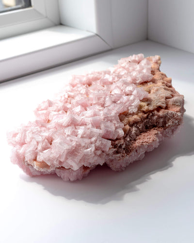Extra Large Pink Halite Cluster - 370