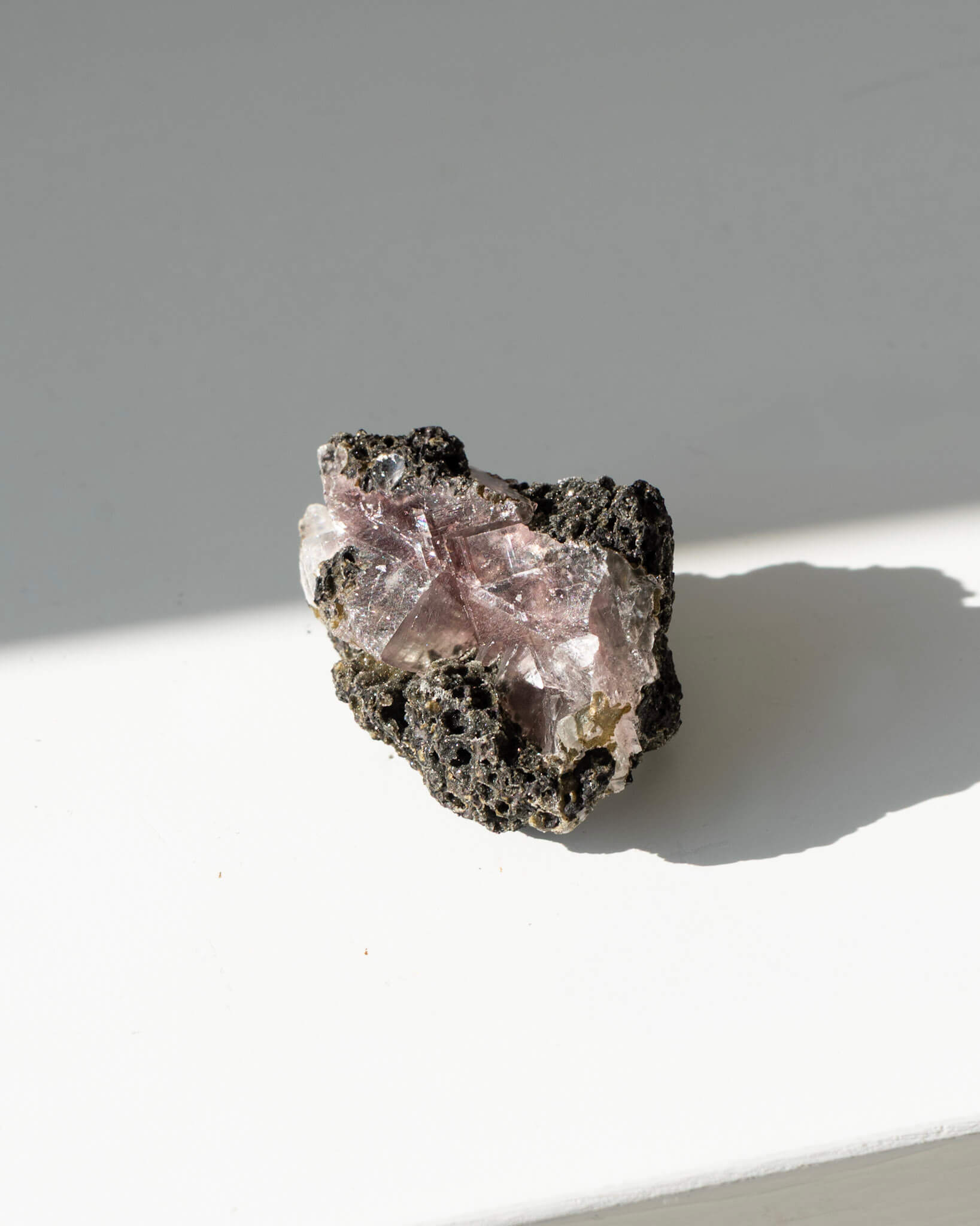 Moldy Rasberry Calcite - 14A