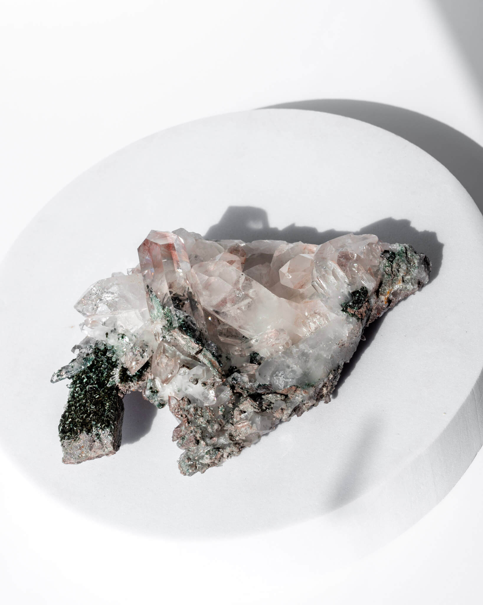 Sacred Pink Lemurian Healing Crystal