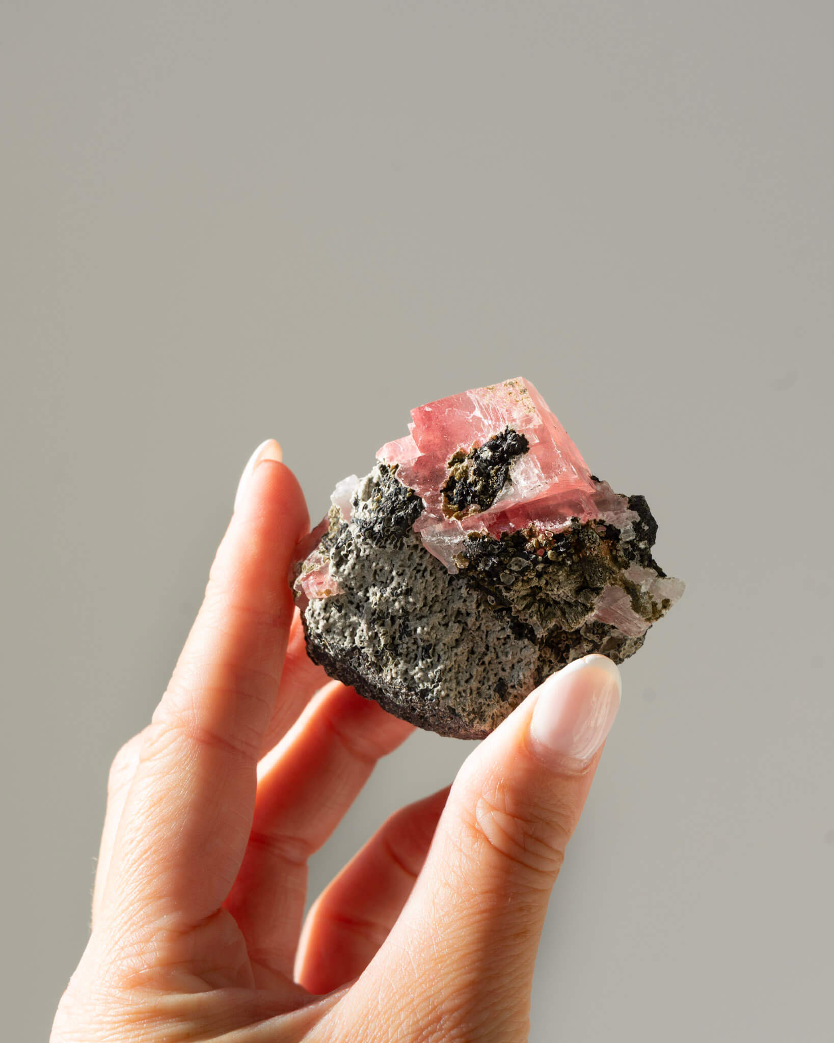 Moldy Rasberry Calcite - 41
