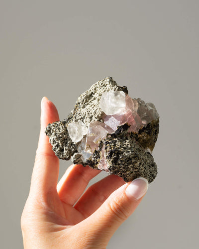 Moldy Rasberry Calcite - 90