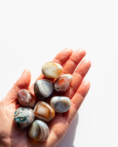 Botswana Agate Tumble Stone Healing Crystal