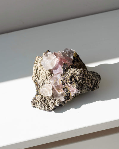 Moldy Rasberry Calcite - 90