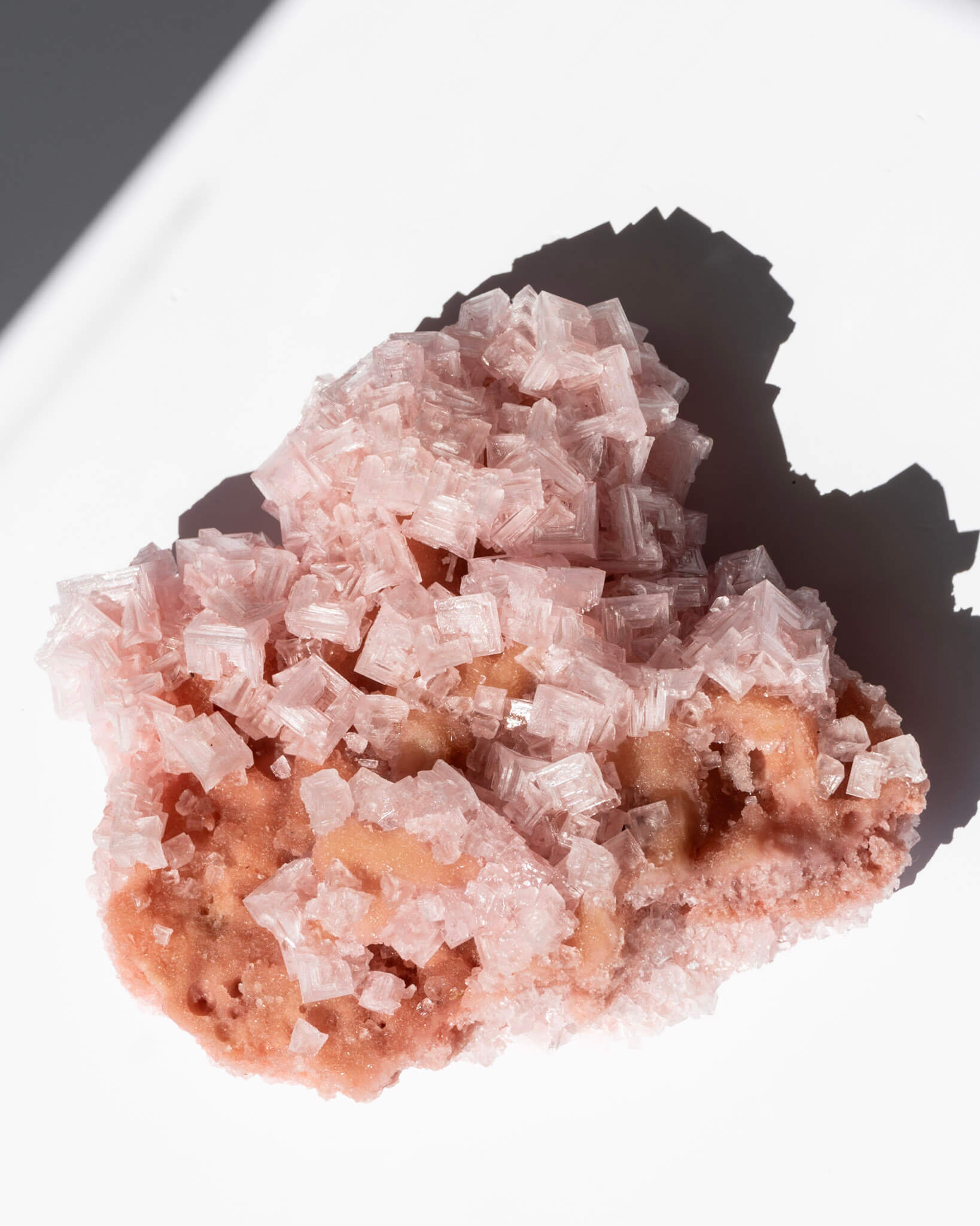 Pink Halite Cluster - 190