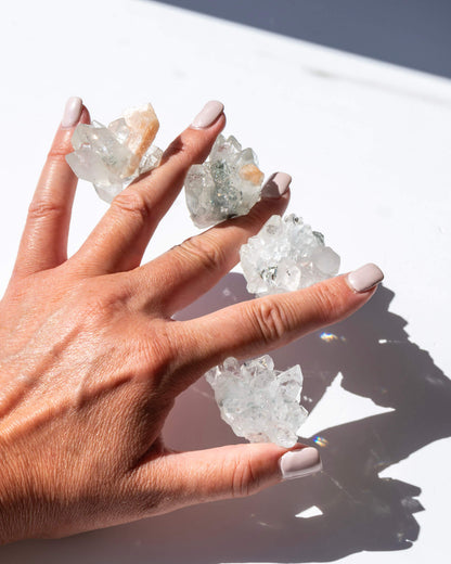 Apophyllite Clusters